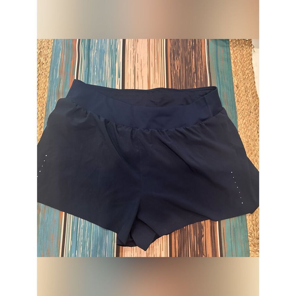 Athleta Medium Fast Route Run shorts Mint Green or Navy Blue - Picture 7 of 8